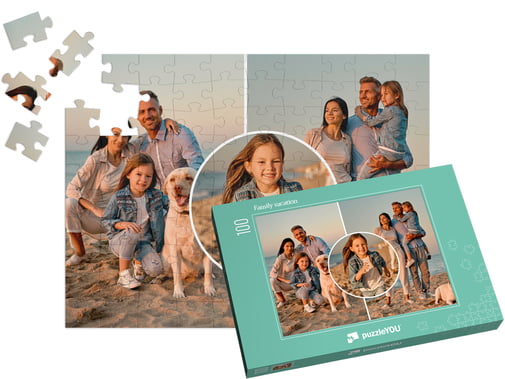 Gelegtes Fotopuzzle 100 Teile