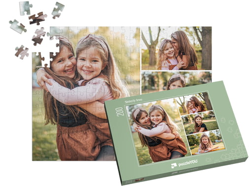 Gelegtes Fotopuzzle 200 Teile